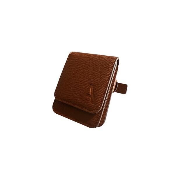 Ankle Purse Mini Bag Handbags - ANCLET Ankle Purse Bag Black Tan or Brown